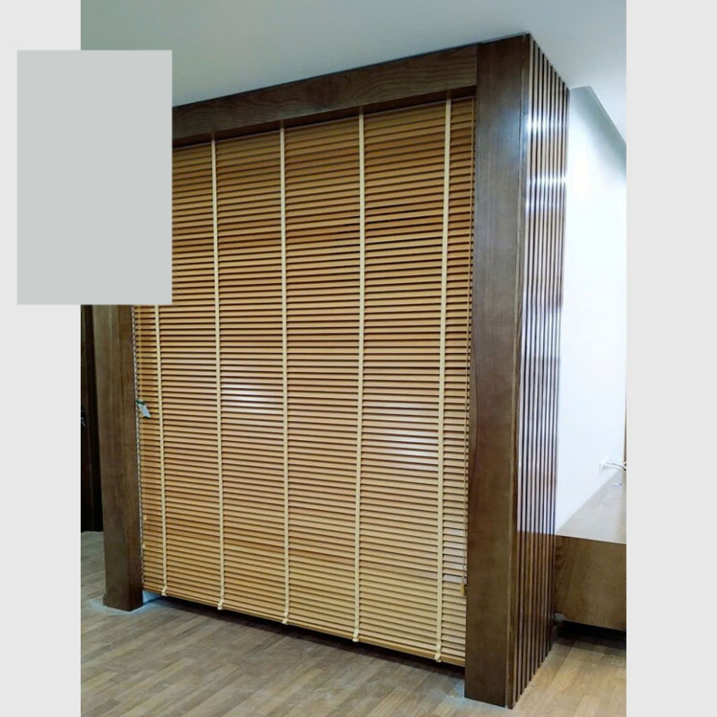 Mành sáo gỗ bàn thờ gia tiên