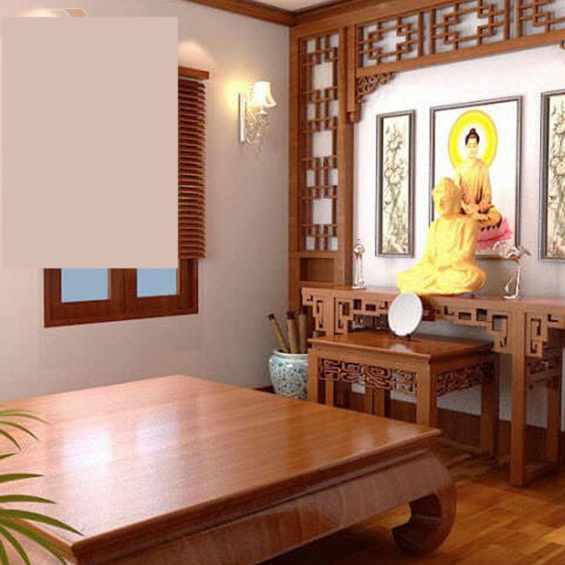 Mành gỗ phòng thờ biệt thự liền kề