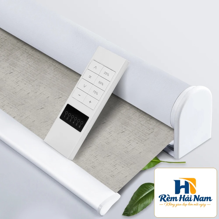 Rèm vải cuốn tự động mã Mã Nouvelle | Động cơ rèm MA35Q6028