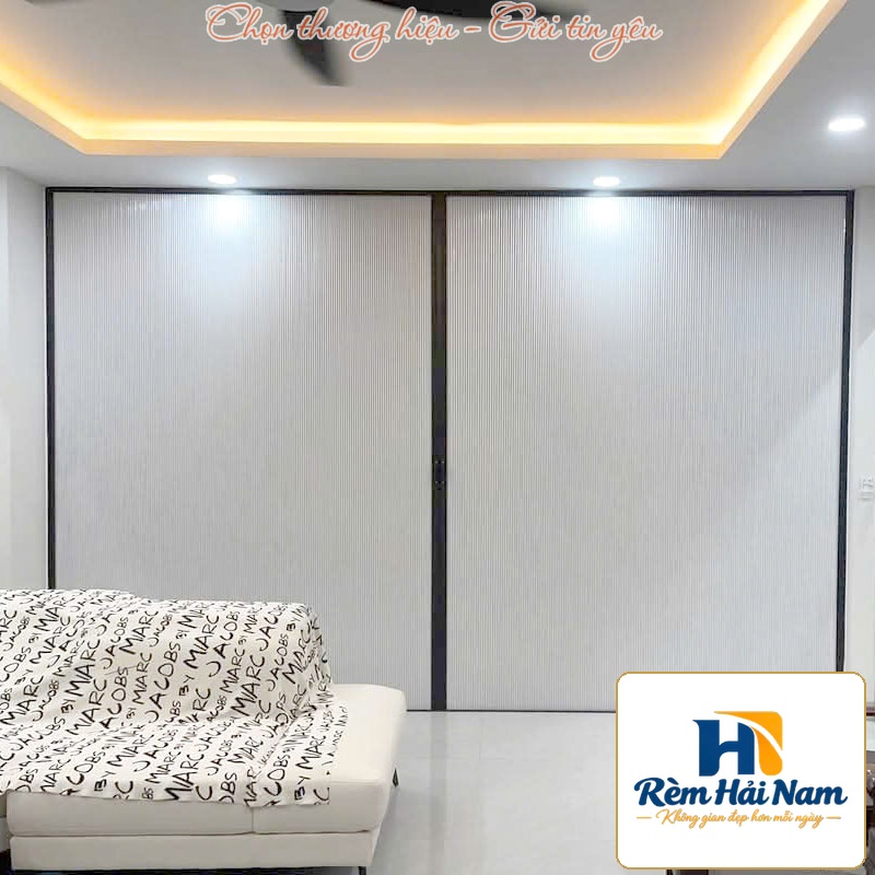 Các kiểu vách ngăn phòng khách đẹp mã FSV44