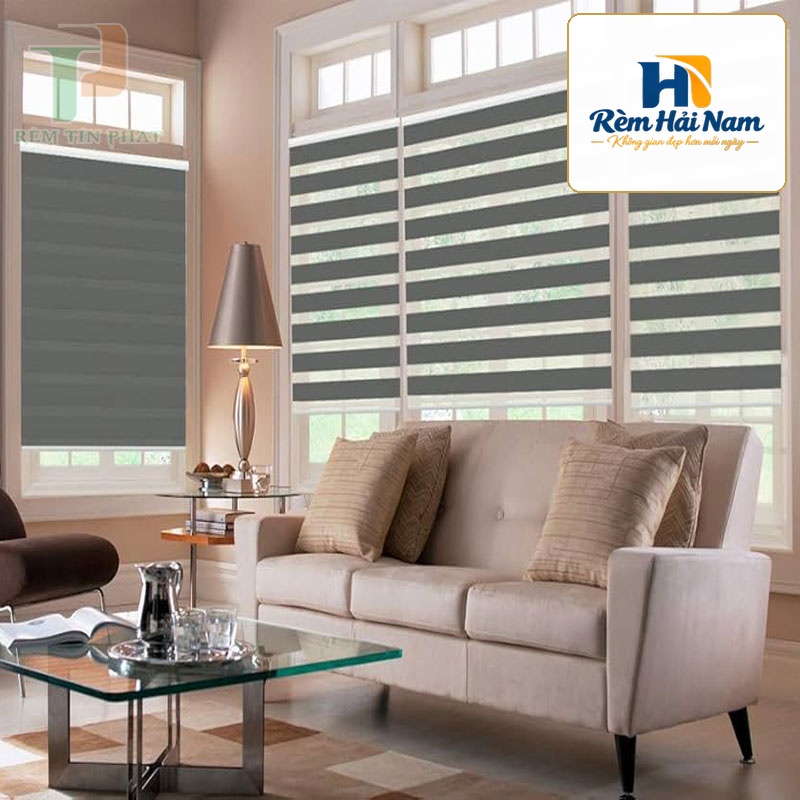 Mẫu rèm cầu vồng cản nắng hãng FIVESTAR mã Woodlook I