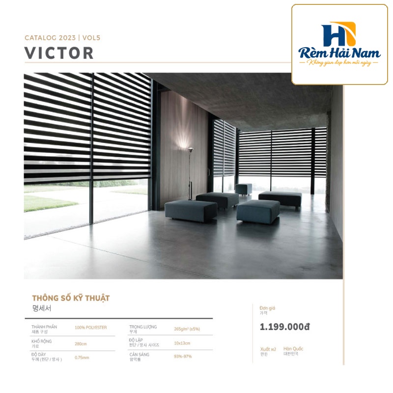 Rèm cầu vồng hãng Padora – Mã Victor