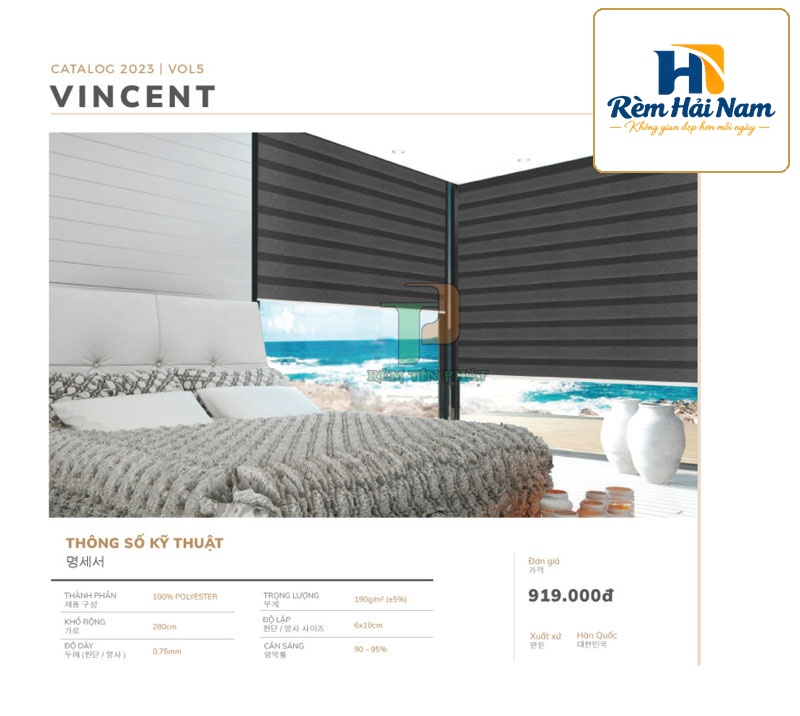 Rèm cầu vồng hãng Padora – Mã Vincent