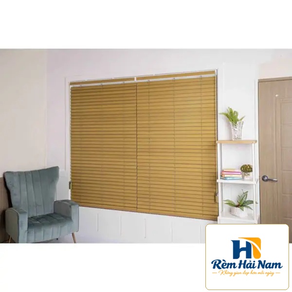 Rèm gỗ bản 5cm hệ 1 dây mã SKK14