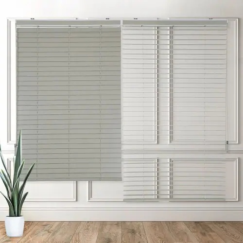 Rèm nhựa giả gỗ bản 5cm hệ 1 dây mã SPVC3005